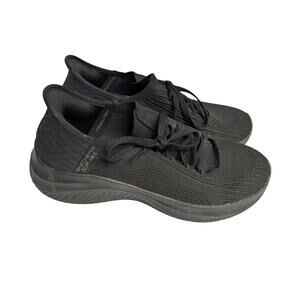 Skechers Work Slip Resistant Black Sneaker Shoes Style 108156 Women's Size 7